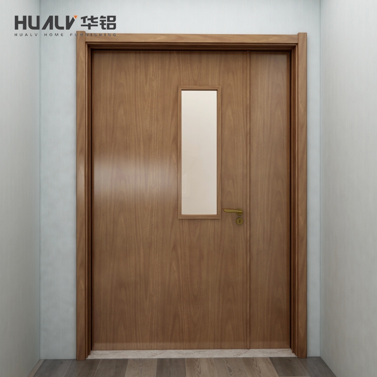 平板子母玻璃窗門